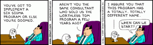 six sigma comic